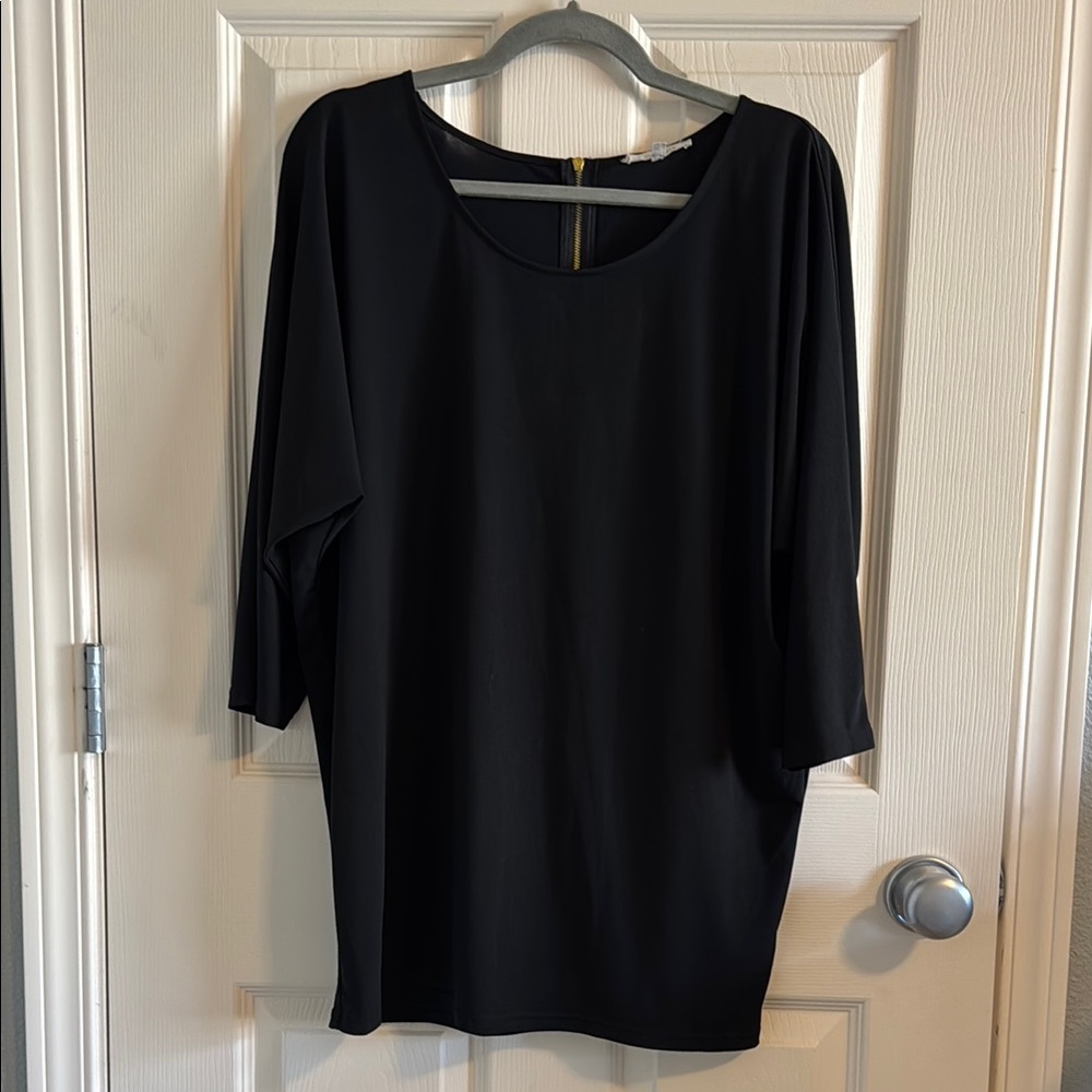 Elegant Black Women's Top
